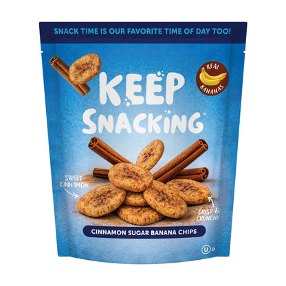 Cinnamon Sugar Banana Chips