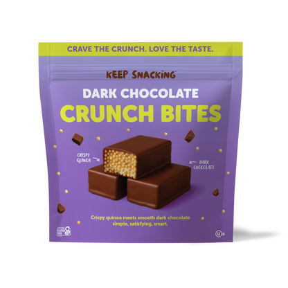 Dark Chocolate Crunch Bites